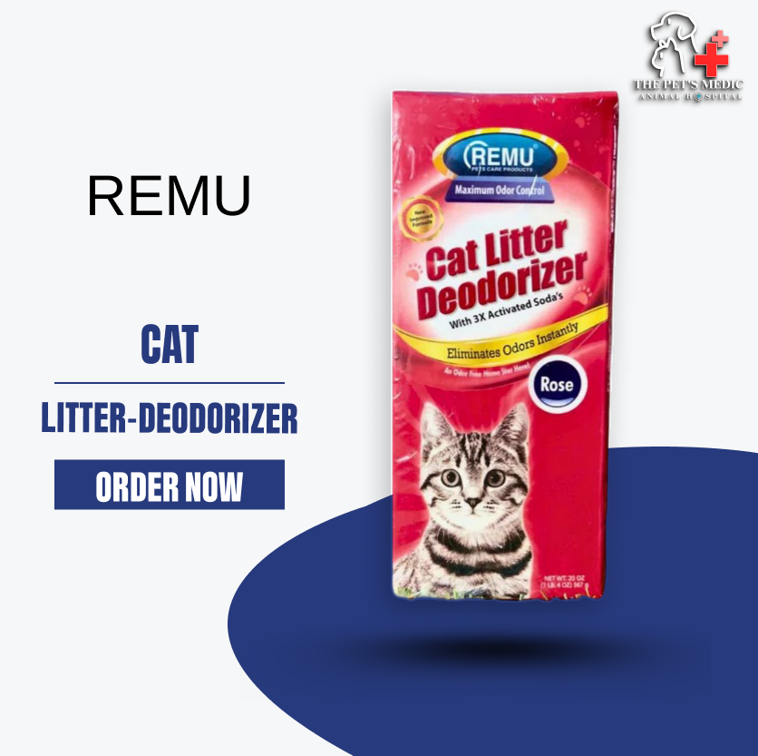 Remu Cat Litter Deodorizer-Rose