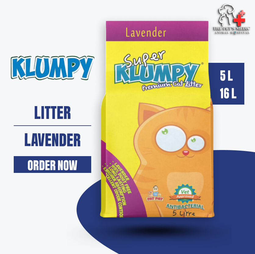 Clumpy Lavender Litter