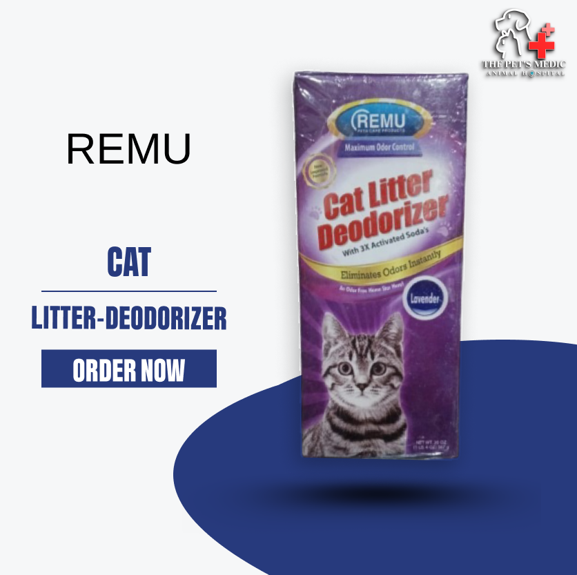 Remu Cat Litter Deodorizer-Lavender