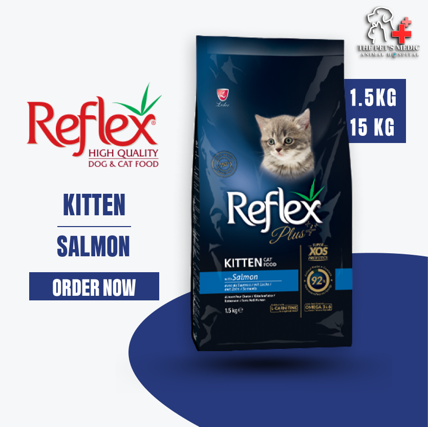 Reflex Plus Kitten Food - Salmon Flavor