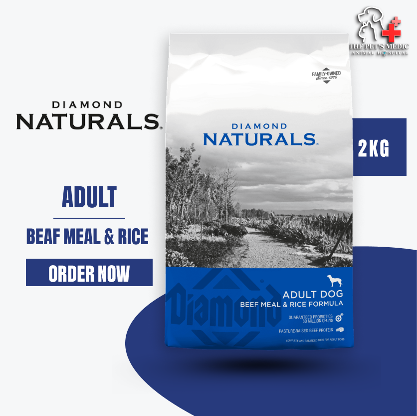 Diamond Natural Adult Dog Food- Beef Meal & Rice Flavor