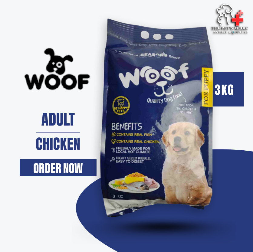 Woof Adult Dog Food- Chicken Flavor