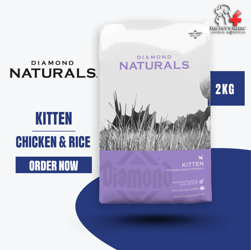Diamond Natural Kitten Food- Chicken &amp; Rice Flavor