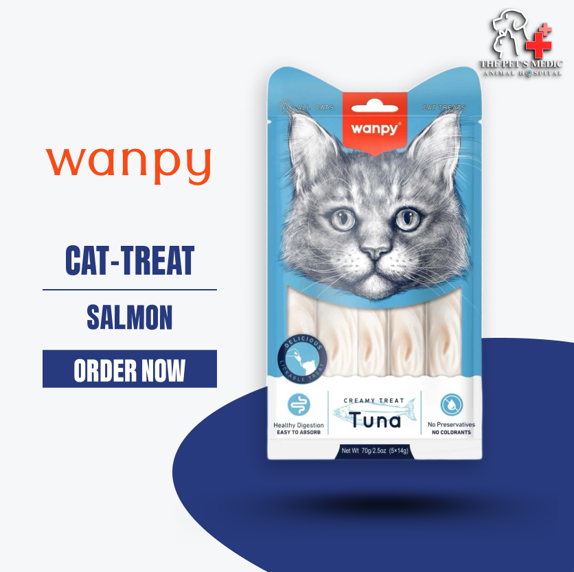 Wanpy Cat Creamy Treat- Salmon