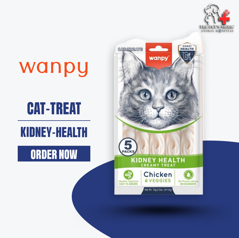 Wanpy Cat Creamy Treat- Kidney Health