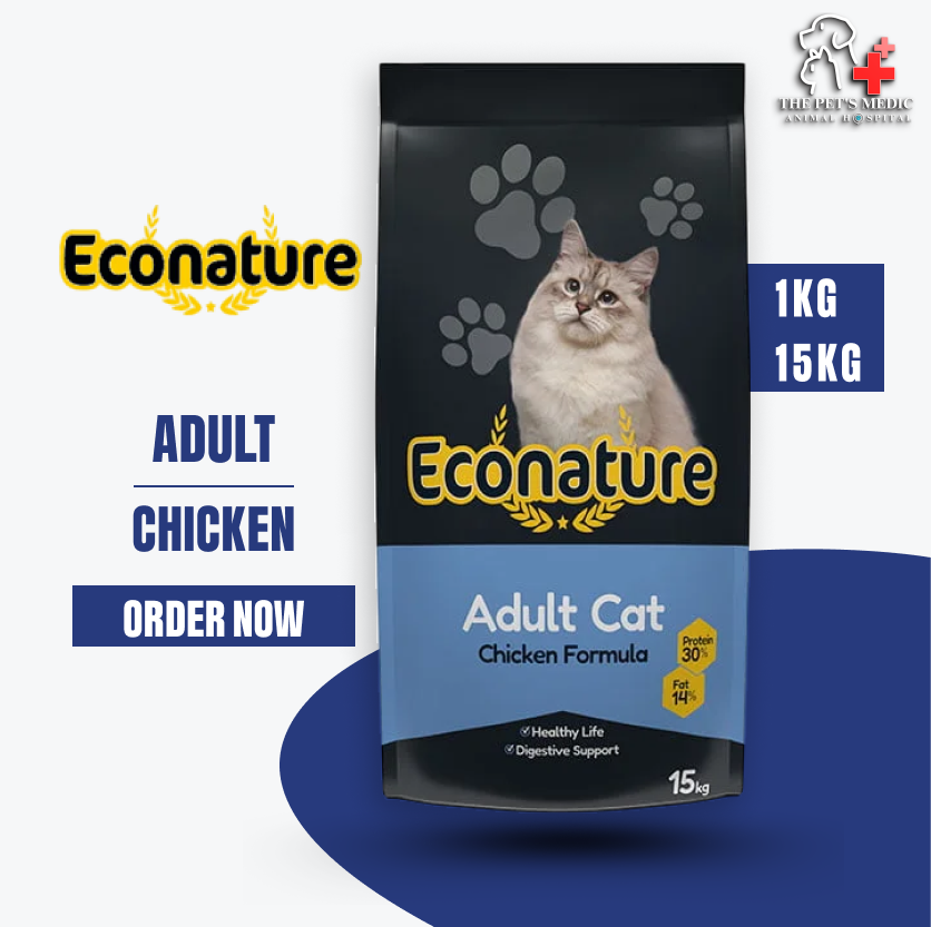 Econature Adult Cat Food- Chicken Flavor